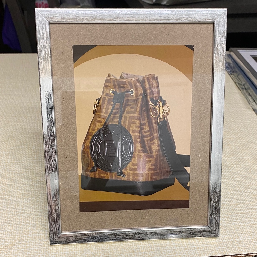 Fendi Monogram Bucket Bag Photo Print Art